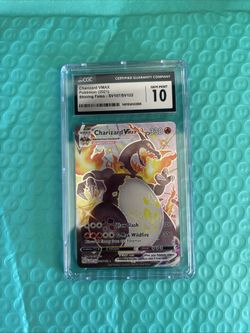 CGC 10 Charizard VMAX SV107/SV122 Shining Fates Pokemon 2021
