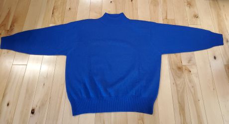 Dress Barn Blue Sparkle 3/4 Sleeve Sweater (18/20)