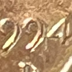 1994 D Penny Coin With Dbl On Date And Mint