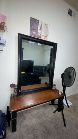 Brown mirror