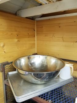 Huge mixing bowl