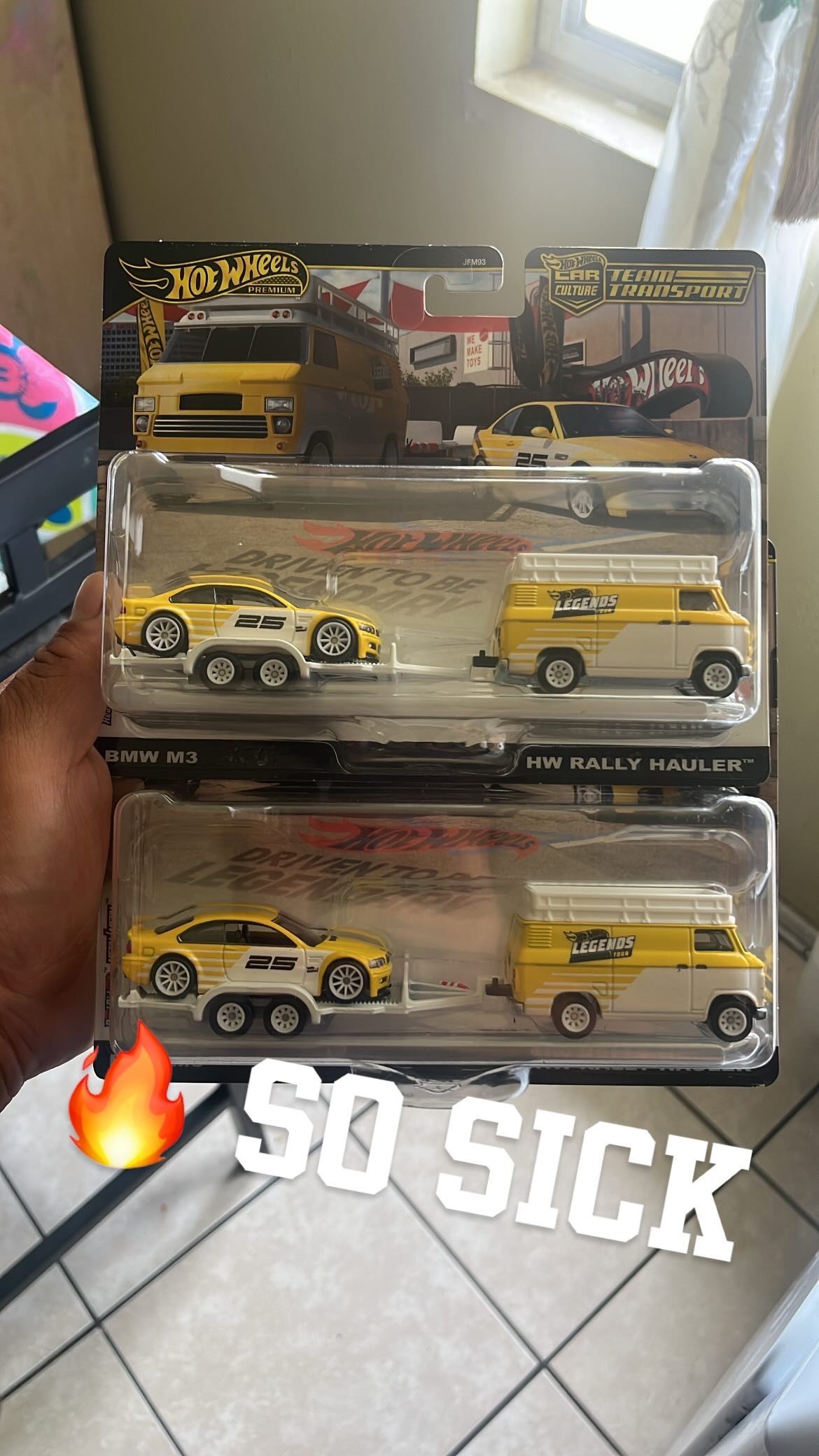 Hotwheels Legends Tour BMW M3 Hauler