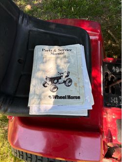 Lawnmower, tractor good condition menu