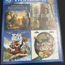 Blu-ray Movie Bundle Set Of 2: Space Jam And Legends Of The Guardians