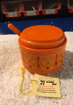 Vintage 70s London Sugar Pot