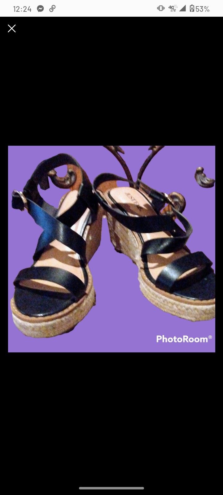 Women's Just Fab Wedges Size 5.5