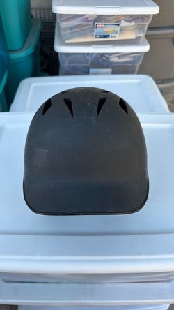 Black Baseball Batting Helmet size 6 1/2-7