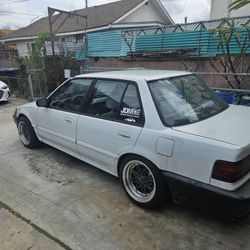 91 honda civic turbo d15/16 mini me build ,not running