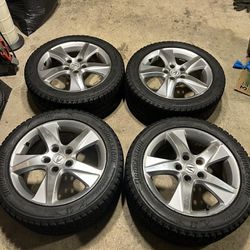 Acura TSX Wheels And Snow Tire Package