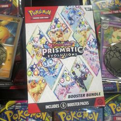 PRISMATIC EVOLUTIONS BOOSTER BUNDLE