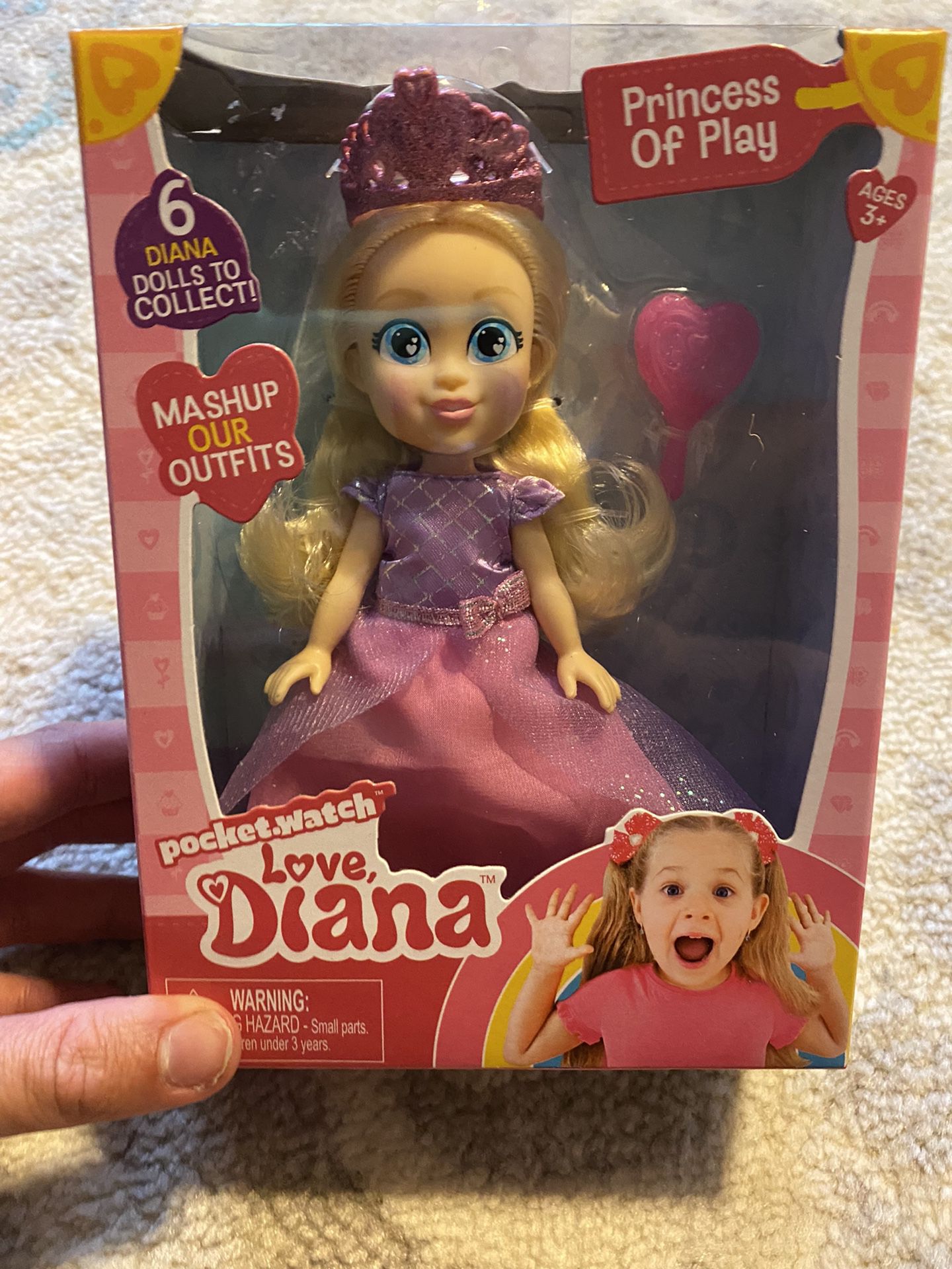 Love Diana Barbie Doll 