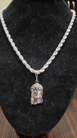 26" 5mm Sterling Silver 925 Diamond Cut Rope 