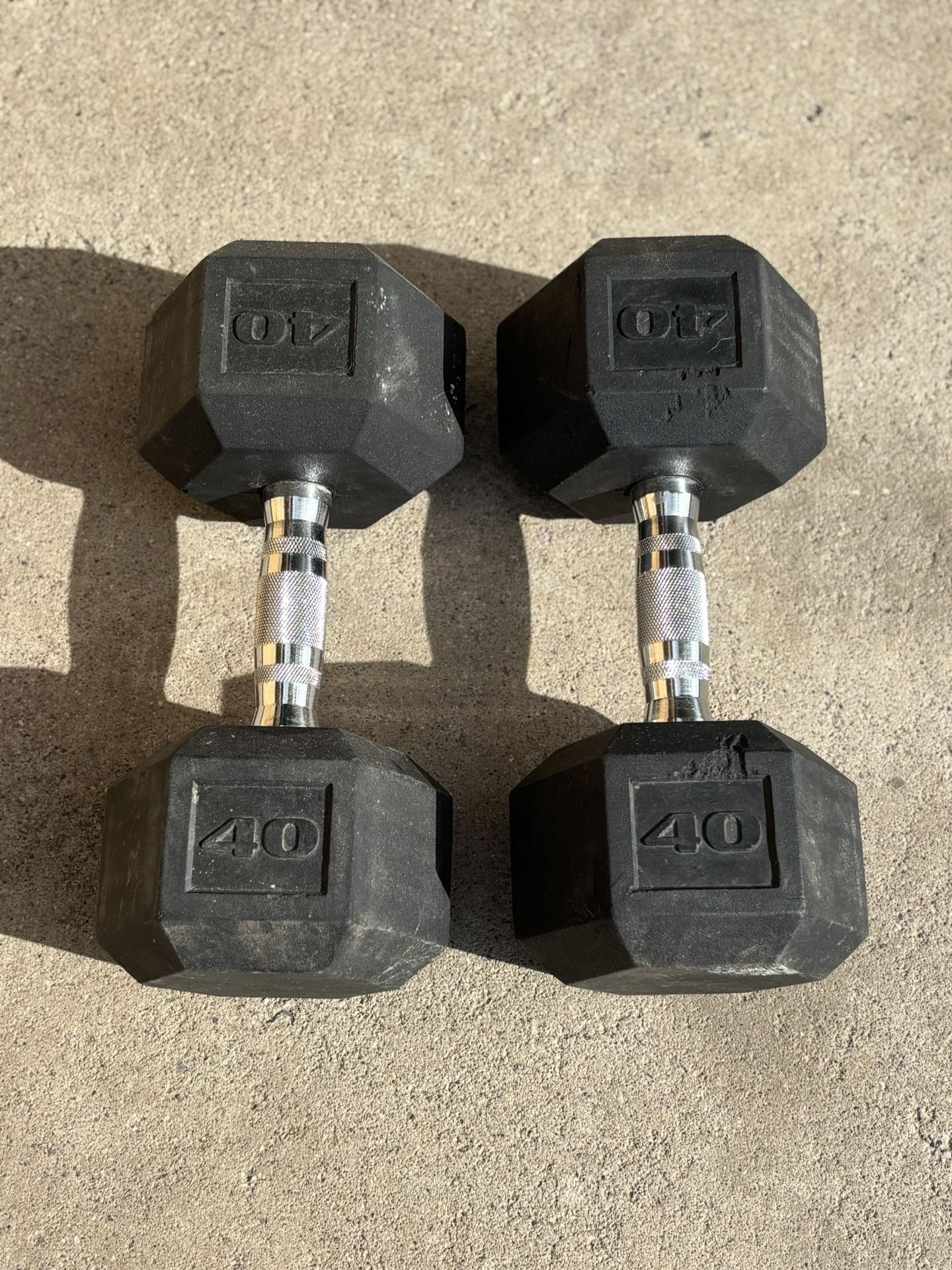 Hex Weights 40lbs 