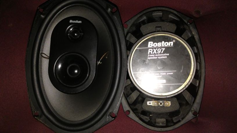 Boston Acoustics RX97 6x9" 3-way Speakers
