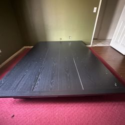 Platform Bed Frame With One Drawer 