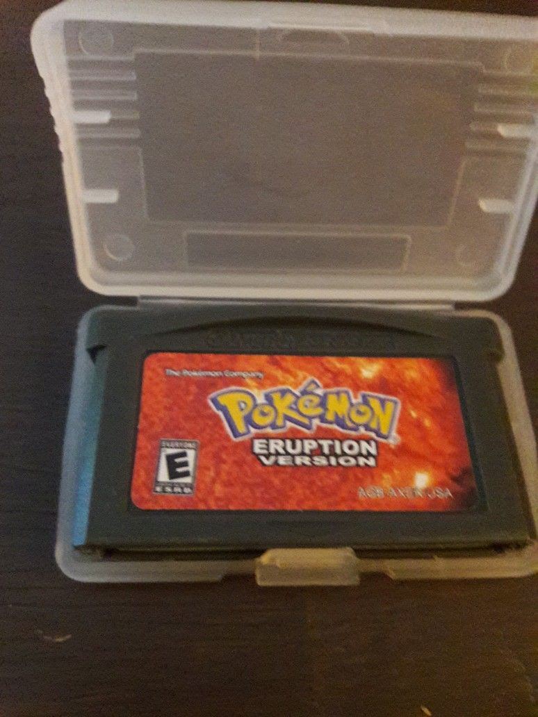 Pokemon Eruption GBA