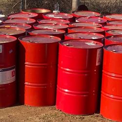 Metal burn barrels