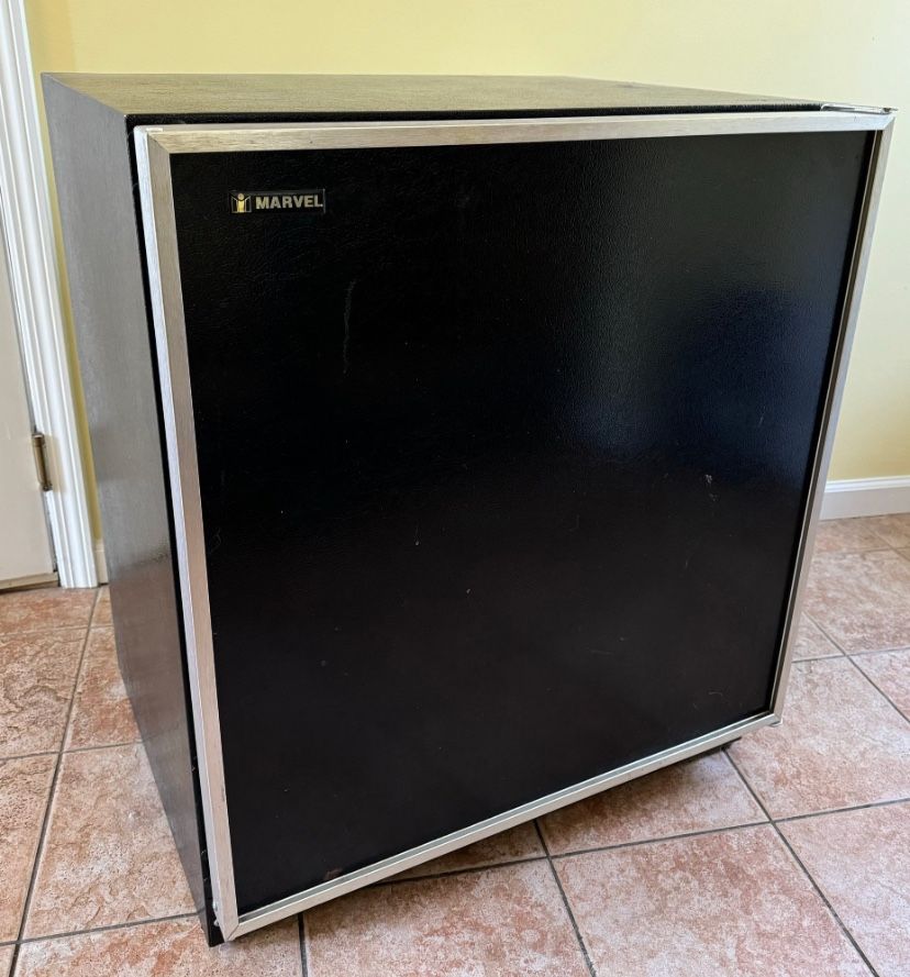 Marvel Built-In Undercounter Refrigerator With Freezer In Perfect Working Order