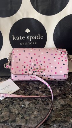 Brand New With Tags Kate Spade Pink Confetti Crossbody