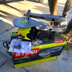 Ryobi New 1.2 Amp Corded 16 in. Scroll Saw. 