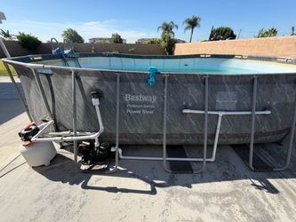 Best way steel frame pool