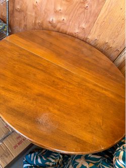 Antique kitchen table and chairs