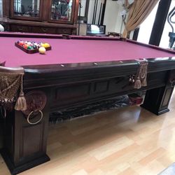Billiard Pool Table 