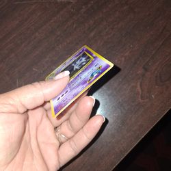 Gengar holo card