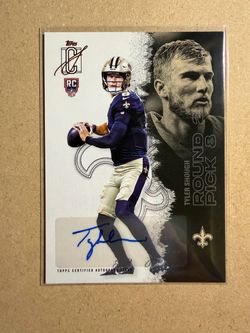 2025 Topps Signature Class Tyler Shough Rookie Autograph #104 RC Saints QB