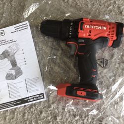 New Craftsman 20v Cordless Drill Driver ( Tool Only ) $60