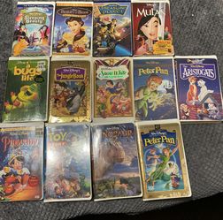 Disney VHS collection. In perfect condition.