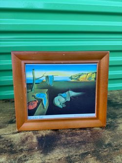 Persistence of Memory Framed Print