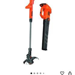 Black+Decker BCK279D2 20V MAXAxial Leaf Blower and String Trimmer Combo Kit