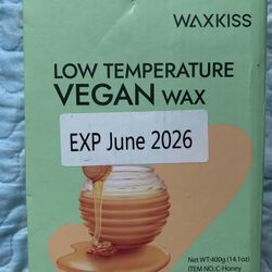 Low Temp. vegan wax