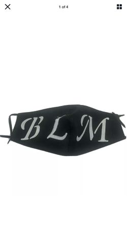 BLM Face Mask -Made in USA-  Unisex- ONE SIZE FITS ALL