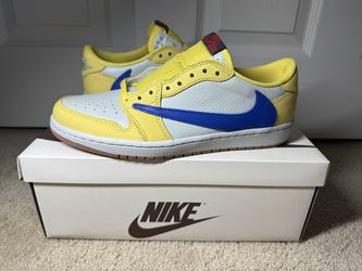 Jordan 1 Low Travis Scott Canary Yellow Nike