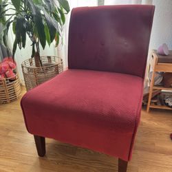 2 Chairs & Pull Out Couch, Jerome’s, Red Velvet OBO