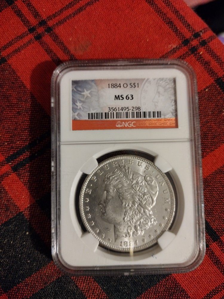 1884 Morgan. One Dollar Coin