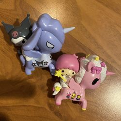 Tokidoki unicorno kuromi And lala Twin Stars