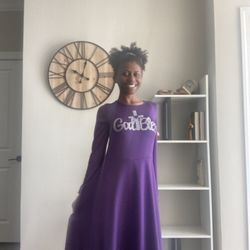 Women’s Purple Eurotard Dance Dress