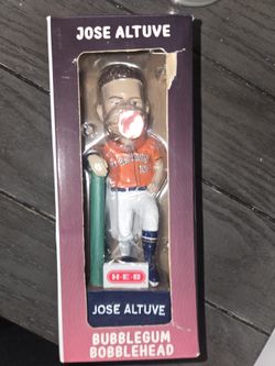 Houston Astros Jose Altuve Bubblegum Bobblehead $10