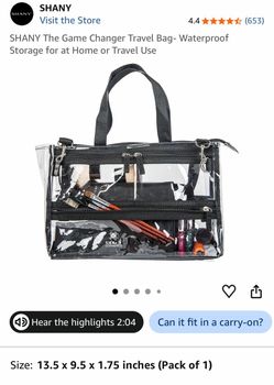 SHANY CLEAR BAG