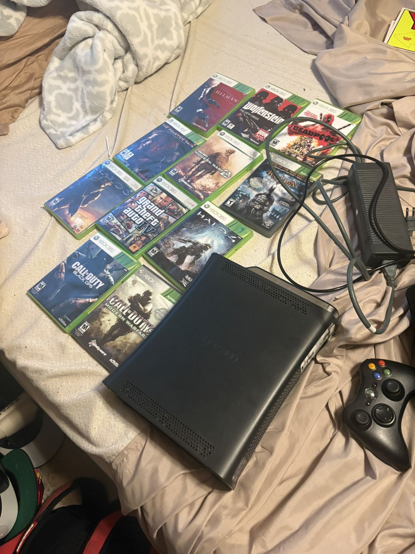 Xbox 360 Elite And Games