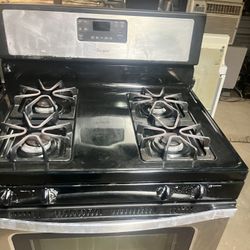 Black Electric Stove 
