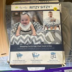 Shopping Cart And High Chair Cover