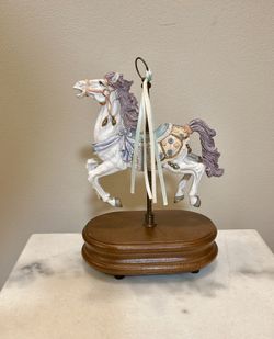 Carousel Horse Music Box