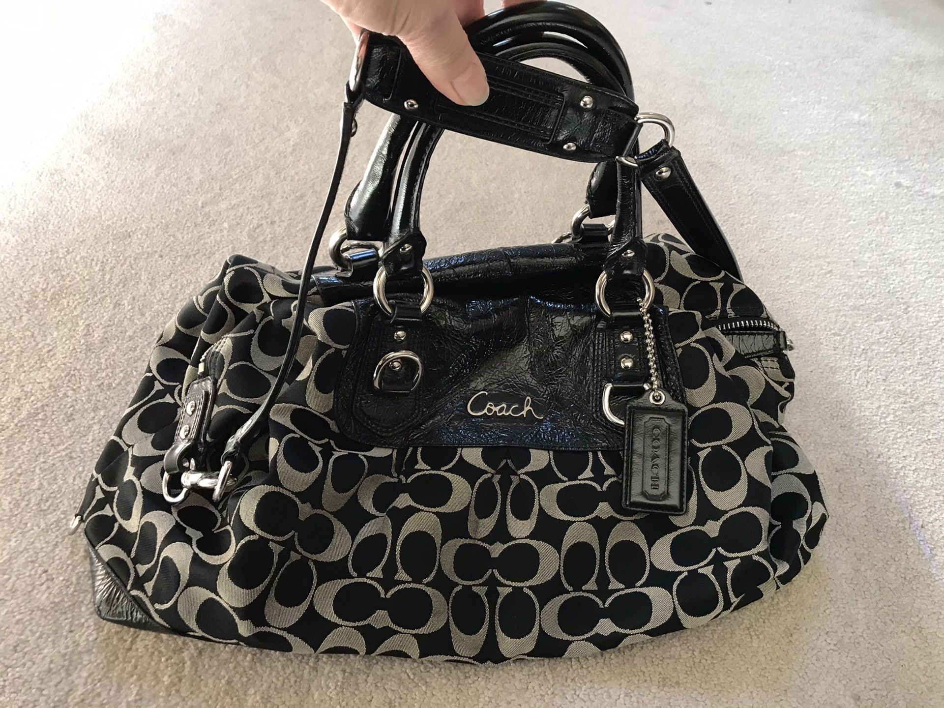 Black Coach Purse