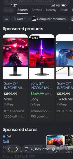 Sony monitor