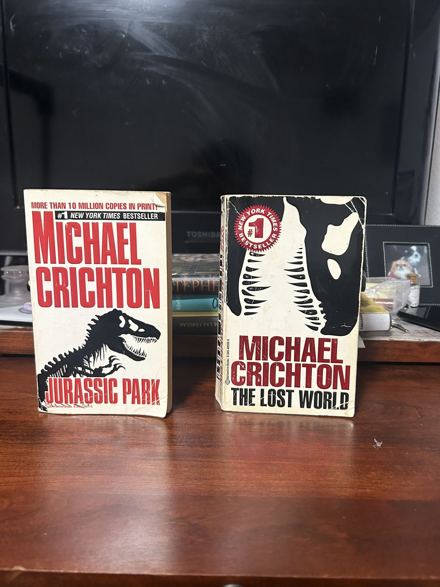 Jurassic Park (2 Books) Jurassic Park, The lost world by Michael Crichton