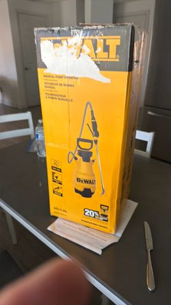 Dewalt pump  sprayer